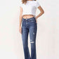 Vervet by Flying Monkey Luna Full Size High Rise Flare Jeans