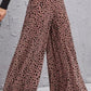 Animal Print High-Rise Culottes
