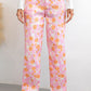 Buttoned High Waist Long Pants