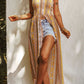 Floral Split V-Neck Spaghetti Strap Dress