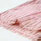 Striped Frayed Hem Paperbag Shorts