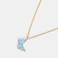 Butterfly Pendant Copper 14K Gold-Plated Necklace