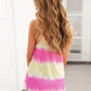 Tie-Dye Strappy V-Neck Cami