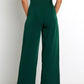 Tie Front Paperbag Wide Leg Pants