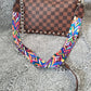 PU Leather Studded Shoulder Bag