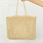 Fame Off The Coast Straw Tote Bag
