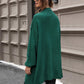 Pearl Detail Cable-Knit Button Up Cardigan