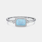 925 Sterling Silver Opal Ring