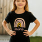 Girls Graphic Round Neck Tee Shirt