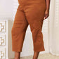 Judy Blue Full Size Tummy Control Garment Dyed Wide Crop