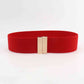 Alloy Buckle Elastic Belt