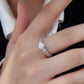 Opal 925 Sterling Silver Platinum-Plated Ring