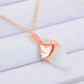 18K Gold-Plated Moonstone Pendant Necklace