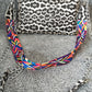 PU Leather Studded Shoulder Bag