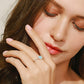 925 Sterling Silver Artificial Turquoise Ring