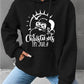 Full Size CHRISTMAS IN JULY Drawstring Long Sleeve Hoodie