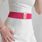 Alloy Buckle Elastic Belt
