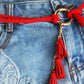 Braid Belt with Tassels
