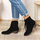 Legend Women's Fringe Cowboy Western Ankle Boots