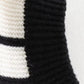 Striped Round Neck Short Sleeve Sweater