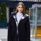 Two-Side Wear Hooded Coat