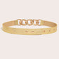 Chain Detail PU Belt
