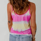 Tie-Dye Strappy V-Neck Cami