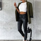 Drawstring Pants with Pockets