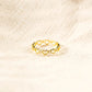 Heart Shape 18K Gold-Plated Ring