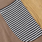 Kids Striped Contrast Waffle-Knit Sleeveless Jumpsuit