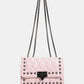 Studded PU Leather Crossbody Bag