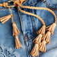 Braid Belt with Tassels