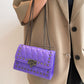 Studded PU Leather Crossbody Bag